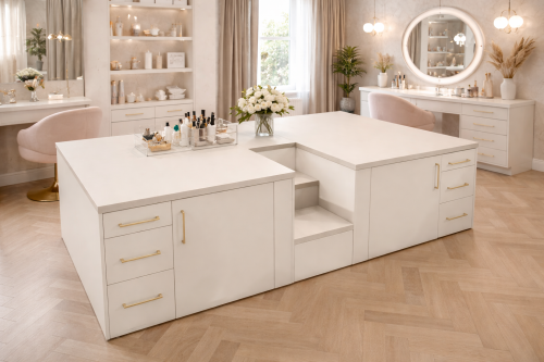 Podwójny podest do pedicure BEAUTY do salonu urody